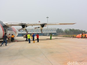 Begini Cara Kerja Pesawat Bantuan Australia Padamkan Api di Sumsel