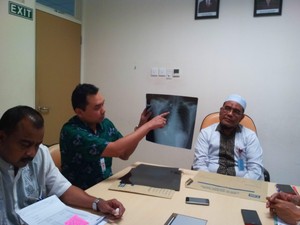 Uyung Korban Bentrok Aceh Singkil Sukses Jalani Operasi Pengangkatan Peluru