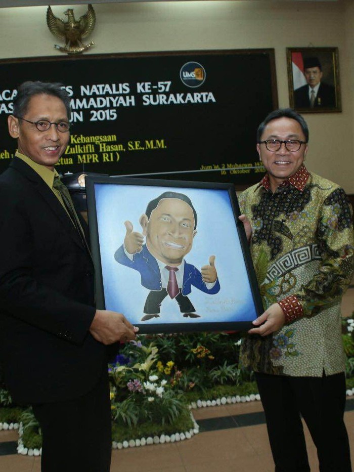 Hadiri Milad UMS, Ketua MPR Orasi Pentingnya Ideologi Pancasila