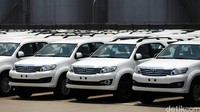 Di tempat kedua ada Fortuner dengan angka ekspor sebesar 5.162 unit. Foto: Agung Pambudhy