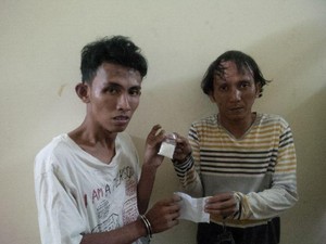 Kedapatan Bawa Sabu, Abraham Lincoln Cs Diciduk Polisi