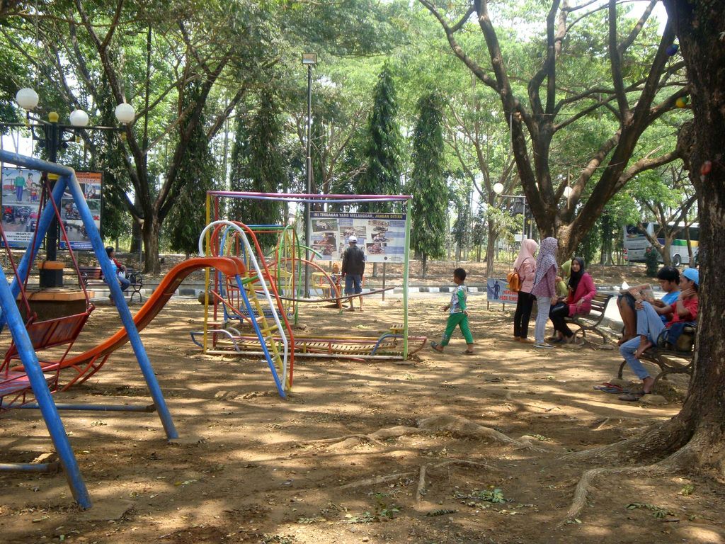 Keren Terminal Di Banyumas Ini Dilengkapi Taman Bermain Dan