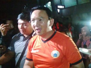 Sekjen Jakmania Diamankan Polisi, ini Reaksi Ahok