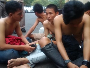 4 ABG yang Lempari Pos Polisi di Palmerah Dibawa ke Polda