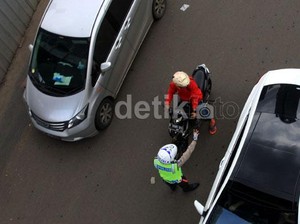 Gugatan Tilang Pemotor Masuk Bundaran HI-Monas Gugur