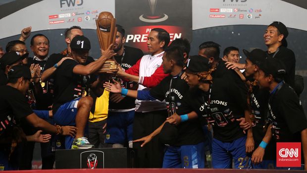 Piala Presiden rutin digelar di era Presiden Joko WIdodo.