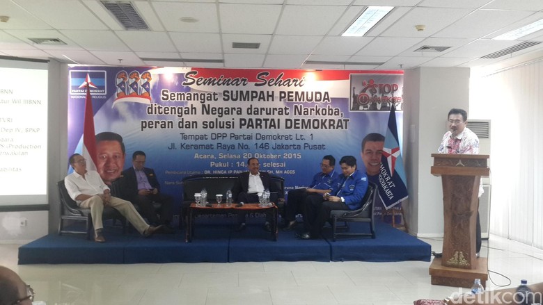 Indonesia Darurat Narkoba, Demokrat Gelar Seminar Penyuluhan