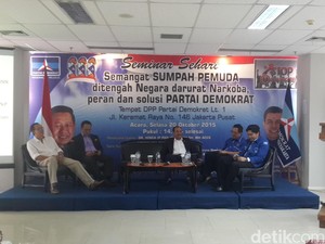 Indonesia Darurat Narkoba, Demokrat Gelar Seminar Penyuluhan
