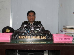Perkenalkan, Ini Kompol Adzan Subuh Wakapolres Enrekang Sulsel