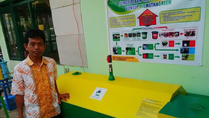 Dosen Fapet Unpad Ini Gagas Biogas Sampah Domestik