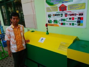 Dosen Fapet Unpad Ini Gagas Biogas Sampah Domestik