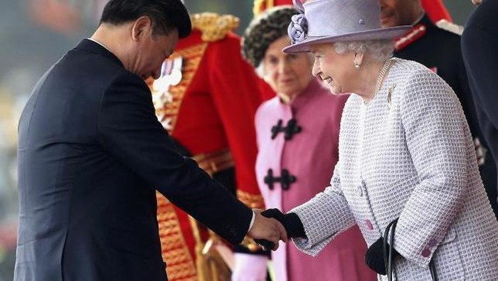 Ratu Elizabeth Sambut Presiden Xi Jinping