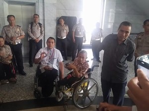 Polisi Hadirkan Pengendara Penyandang Difabel di Sidang Gugatan SIM