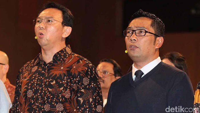 Ahok Goda Ridwan Kamil Maju Pilgub DKI