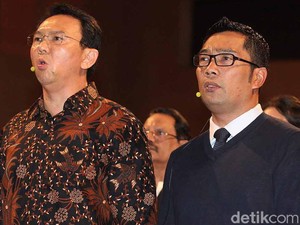 Ahok Goda Ridwan Kamil Maju Pilgub DKI