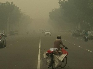 Kemenhub Terbitkan Notam ke 15 Bandara Terdampak Asap