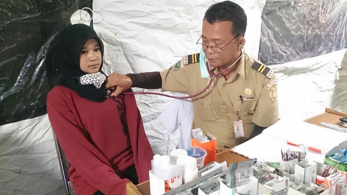 Warga Pekanbaru Serbu Posko untuk Sekadar Dapatkan Udara Segar, Begini Penampakannya