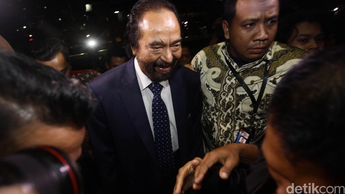 Surya Paloh Tinggalkan Gedung KPK Setelah Diperiksa 3 Jam