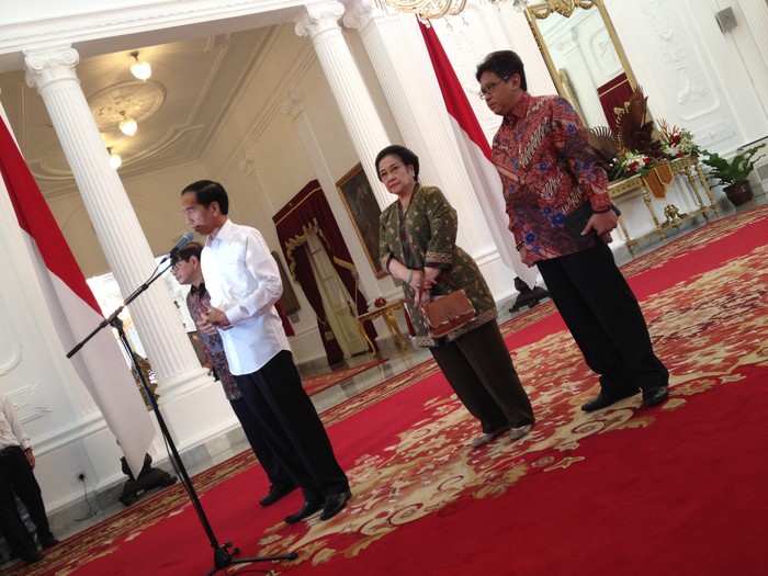 Megawati dan Jokowi Juga Bahas PDIP dan KIH, Soal Reshuffle?