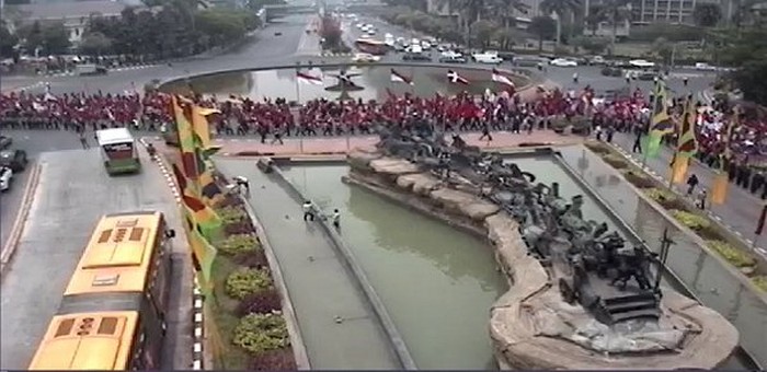 Ada Demo di Depan Istana Negara, Awas Macet!