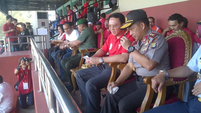 Buka Rusun Cup 2015, Ahok: Sepak Bola Bukan Politik