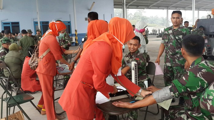 Prajurit TNI Cek Kesehatan setelah 1,5 Bulan Padamkan Api, Semua Sehat!