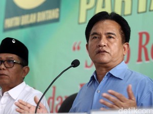 Yusril Ihza Mahendra Siap Lawan Ahok di Pilgub DKI