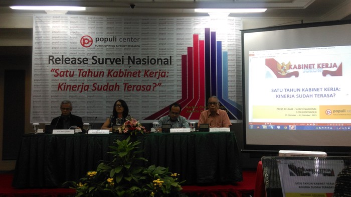 Naik Turun Elektabilitas Parpol Januari-Oktober 2015