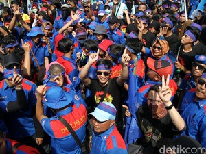 20 Ribu Buruh Besok Demo, Hindari Arus Lalin Istana dan DPR