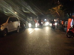 Ditertibkan TNI dan Polisi, Joki Balap Liar di TMII Kocar-kacir