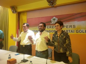 Yorrys dan Nurdin Halid Daulat Nurul Arifin Garap Silatnas Golkar