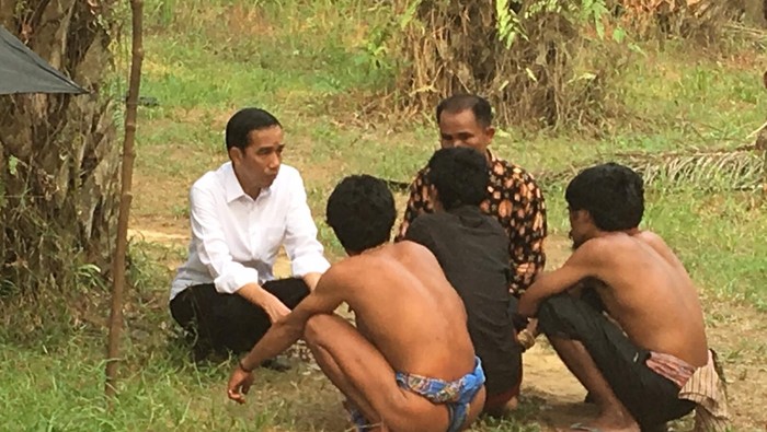 Akhir Polemik Tudingan Rekayasa Pertemuan Jokowi dan Suku Anak Dalam