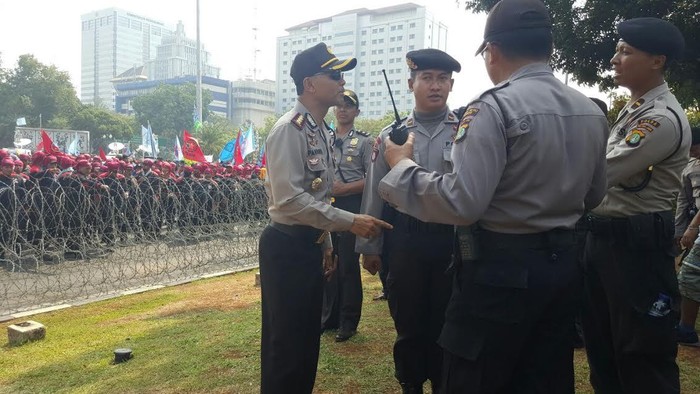 Penjelasan Polisi Soal 2 Pengacara Publik yang Diamankan Saat Demo Buruh
