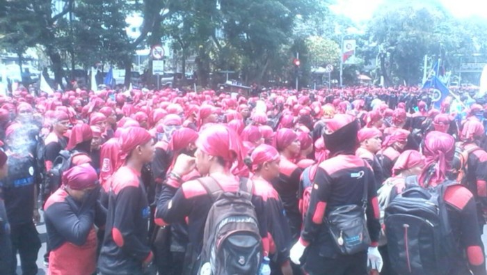 demo buruh