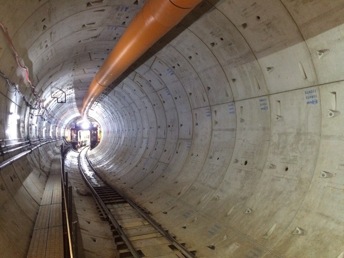 Mesin Bor Bawah Tanah Proyek MRT Tahap II Mulai Beroperasi