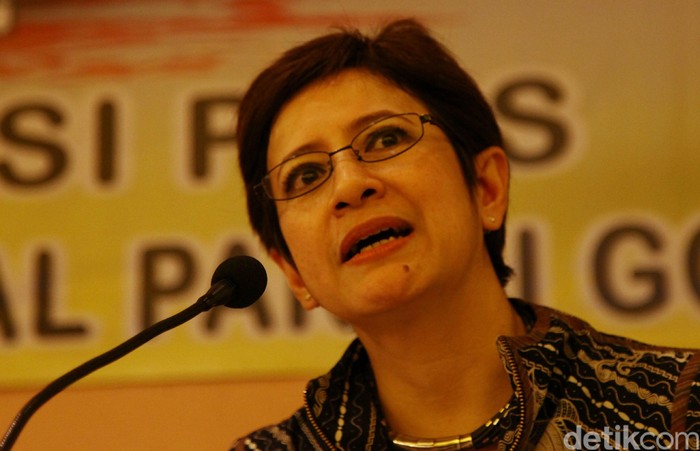 Politikus Golkar Nurul Arifin. Agung Pambudhy/detikcom.