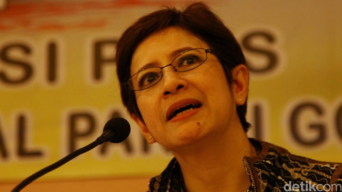 Politikus Golkar Nurul Arifin. Agung Pambudhy/detikcom.
