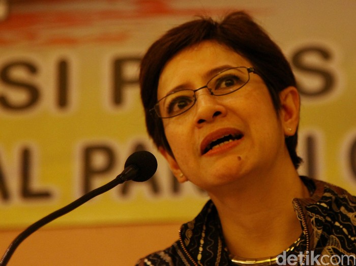 Politikus Golkar Nurul Arifin. Agung Pambudhy/detikcom.