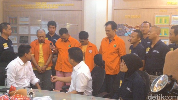 4 Pencabul Anak Dibekuk Polisi, Ini  Tampangnya