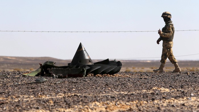 Rusia Akui Dugaan Aksi Teroris dalam Jatuhnya Pesawat di Mesir