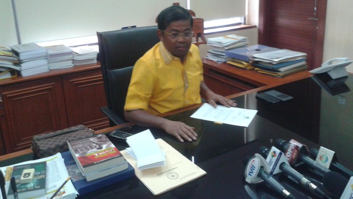 Idrus Marham Deklarasi Maju Jadi Caketum Golkar