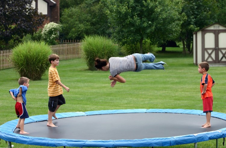 trampoline Kids on Trampoline
