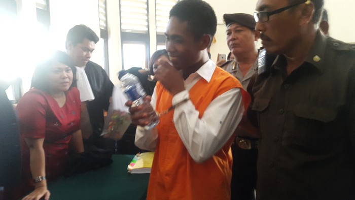 Senyum Bahagia Agus usai Kesaksian Pasutri Penghuni Kos Margriet