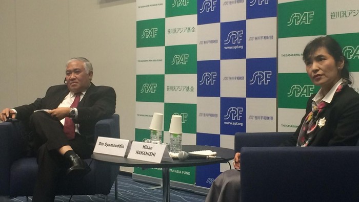 Ceramah di Jepang, Din Syamsuddin Bicara Masalah Kerukunan Umat Beragama