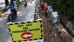 Kondisi Jalanan yang Seperti Ini Bikin Malas Jalan Kaki