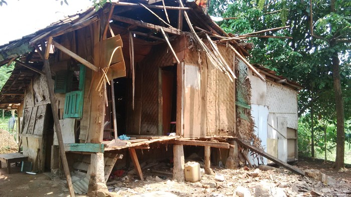 Begini Kondisi Gubug Reyot Andun yang Bikin Miris Kapolres Cianjur