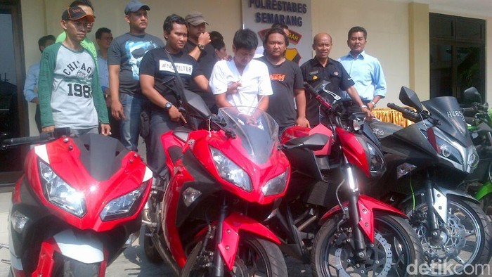 Bermodus Sebagai Pembeli, Pria Ini Curi Puluhan Motor Sport