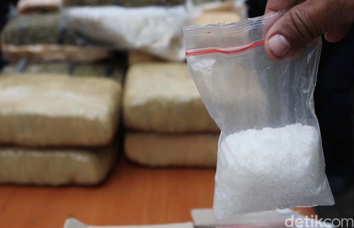 Narkotika Sabu bubuk, detikfoto/hasan alhabshy