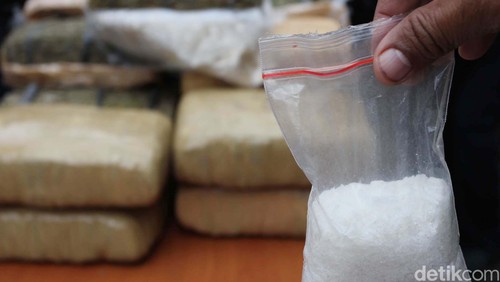 Narkotika Sabu bubuk, detikfoto/hasan alhabshy