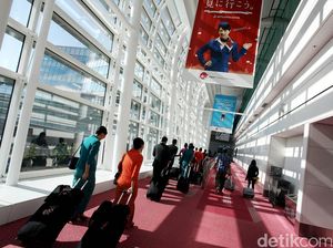 Saat Bandara di Jepang Kehabisan Air